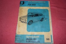 Reparaturanleitung Reparaturhandbuch Fiat 850 Normal / Super