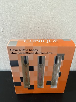 NEW Clinique Have a Little Happy PIECE Perfume Set for Women, NIB