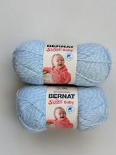 Bernat Softee Baby Yarn 5 oz Lot of 2 Blue Marl 362 yards New 30300