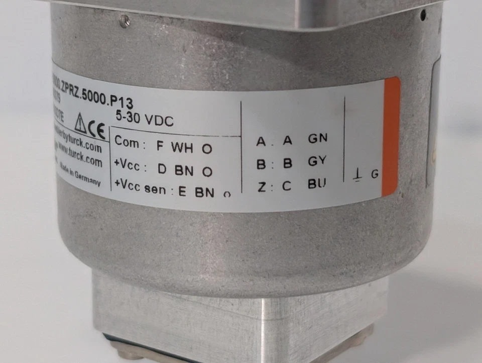 Kubler by Turck T8.5800.ZPRZ.5000.P13 5-30VDC Encoder, Made in Germany - Image 4 of 4