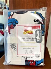 Pottery barn Marvel Superman Comics Travel school kids batman hero boy party -