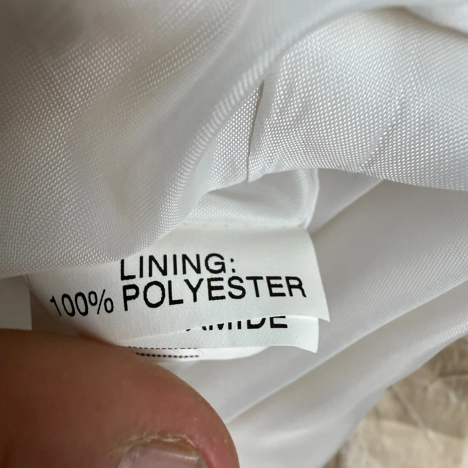 Vestido Robert Burton Mujer 10 Beige Forrado Ligero Foto 4 de 4