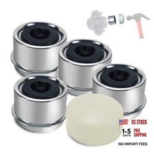 1.98'' Trailer Bearing Dust Cap with Easy Install Tool Trailer Axle Dust Cap