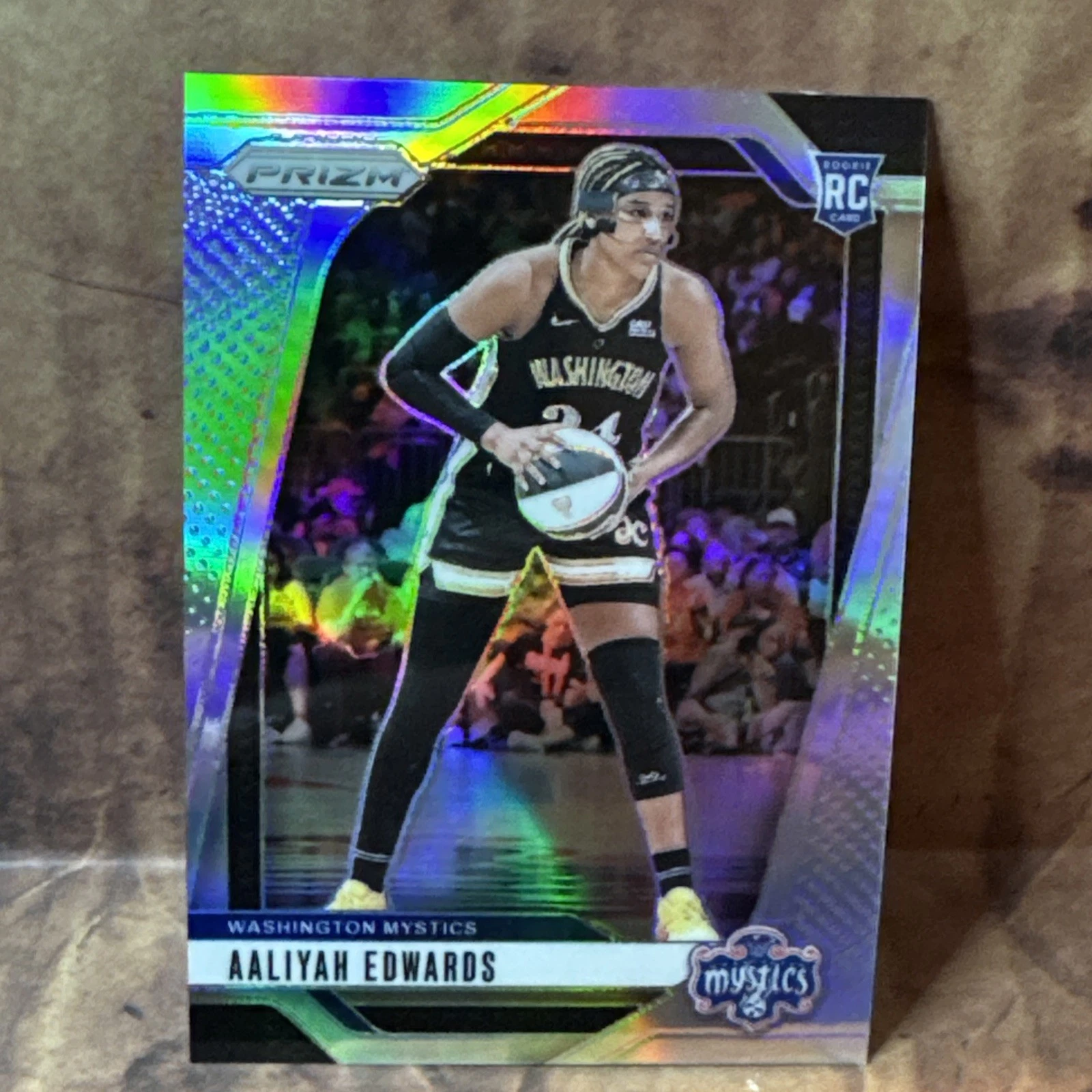 2024 Panini Prizm WNBA - Aaliyah Edwards #70 Silver Prizm (RC)