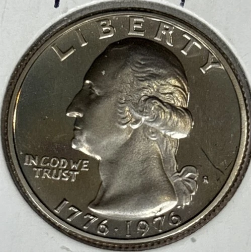 1976-S Proof Washington Bicentennial Quarter, Item 1594
