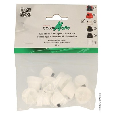 ColorMatic SK-Set 44848 weiß/sch. 10St 379444
