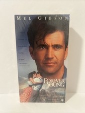 Forever Young 1992 VHS Mel Gibson Jamie Lee Curtis Elijah Wood