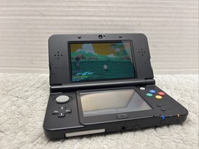 New Nintendo 3DS Super Mario Black Edition System w/ OEM Stylus | Super Clean!!!