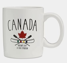 Old HBC Hudson’s Bay Company Multistripe Large Canoe Mug (New) 500ml