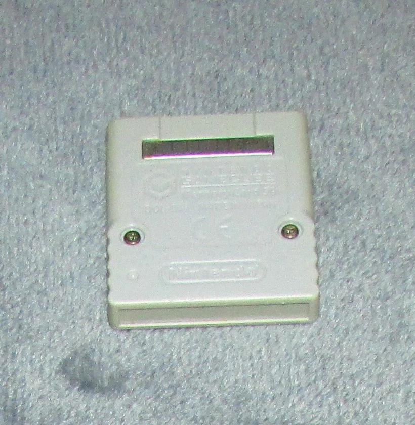 Tarjeta de memoria oficial OEM Nintendo Gamecube 59 bloques (DOL-008) probada Foto 2 de 2