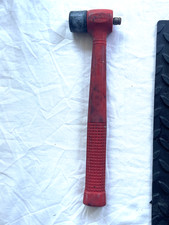 Vintage Snap-on Be116 Usa Red 16 Oz Soft Face Dead Blow Hammer Waffle Grip Vintage Snap-on Be116 Usa Red 16 Oz Soft Face Dead Blow Hammer Waffle Grip
