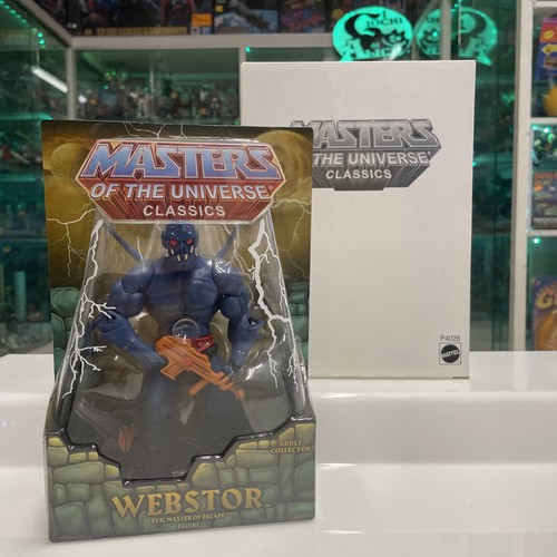 Mattel WEBSTOR Matticollector MOTUC Masters of the Universe Classic NUOVO - Foto 2 di 5