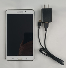 Samsung Galaxy Tab 4 SM-T230NU 8GB, 7'' White Bundle Tested and Reset