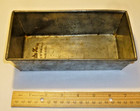 Vintage Aluminum Bake King of Bakeware Bread Loaf Pan 7 1/2 x 3 1/2l Folded ends — photo 2