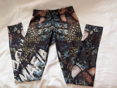 Labellamafia Croc Leggings Size S Animal Print 