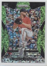 2019 Panini Prizm Tier III Lime Green Donut Circle 117/199 Austin Voth #265 8ju
