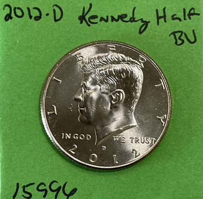 2012 D Kennedy Half Dollar 50c  Gem BU Brilliant Uncirculated US Coin