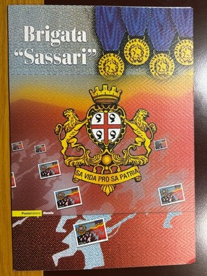 Italy 2005 - BRIGATA SASSARI - Folder Poste Italiane