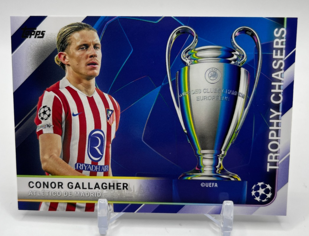 2025-26 Topps UEFA Club Competitions Conor Gallagher Trophy