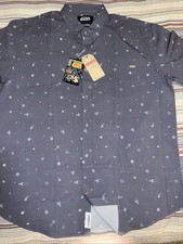 RSVLTS STAR WARS  "STAY ON TARGET" KUNUFLEX Short Sleeve Shirt Size 2XL NWT