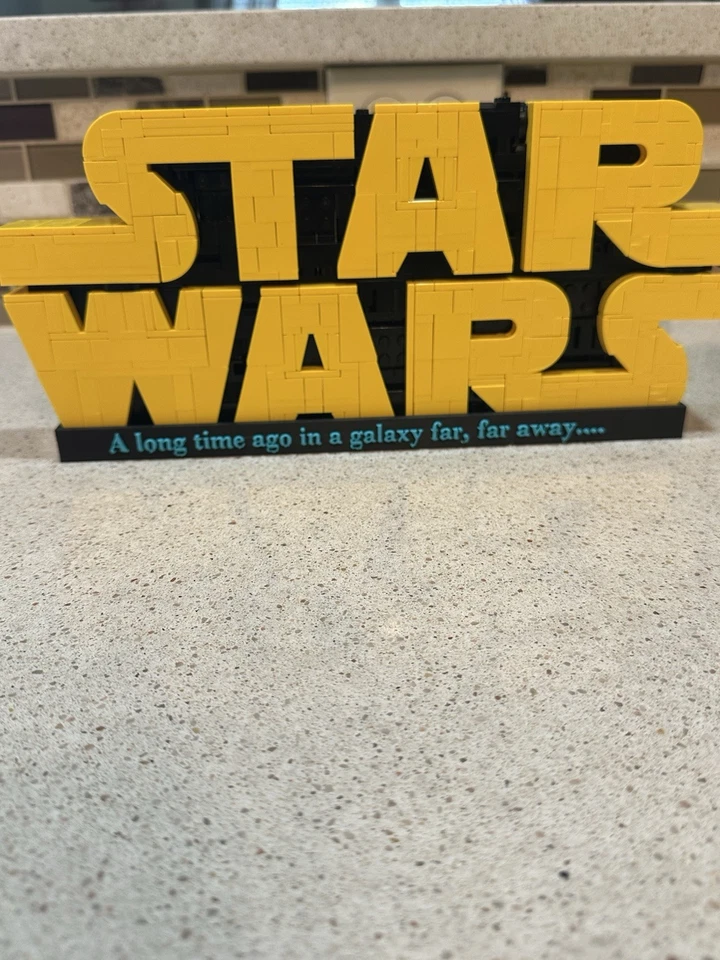 Estante de exhibición para Star Wars Lego set 75407 "STAR WARS LOGO" Foto 4 de 4