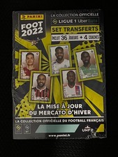 SET PANINI MERCATO TRANSFERT FOOT CHAMPIONNAT FRANCE 2022 COMPLET SEALED