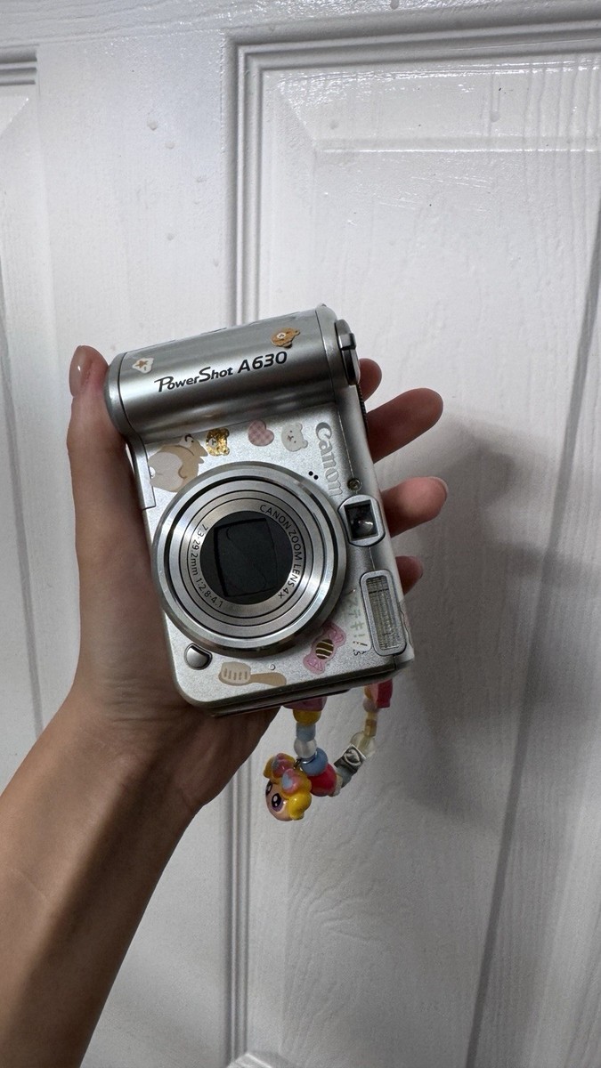 Canon PowerShot A630 8.0MP Digital Camera Silver 4x Zoom Auto