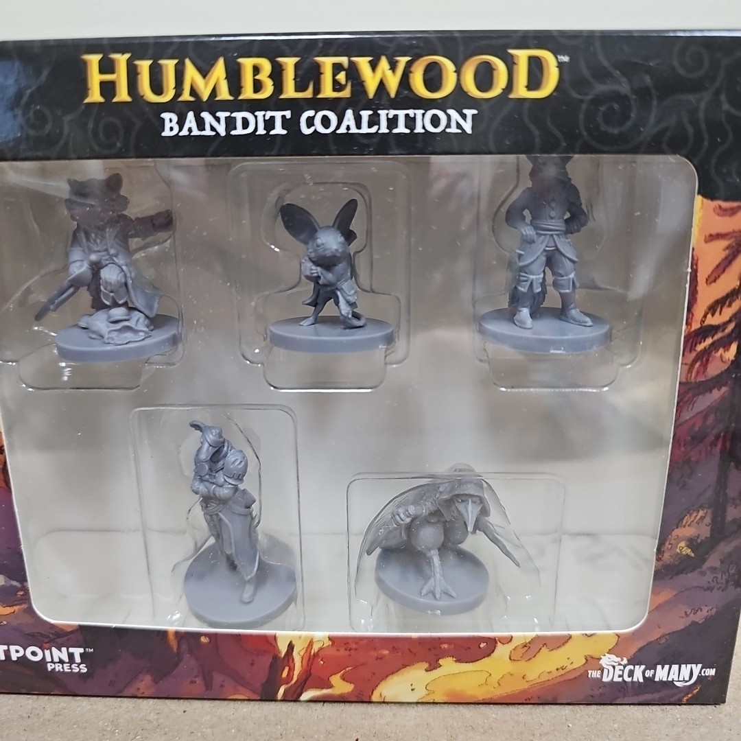 Humblewood Minis: Bandit Coalition Hit Point Press 5 figures NIB