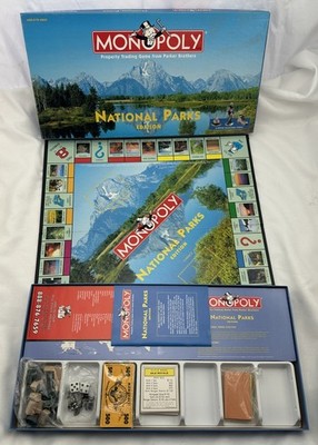 1998 National Parks Monopoly Game by USAopoly New Old Stock FREE SHIPPING