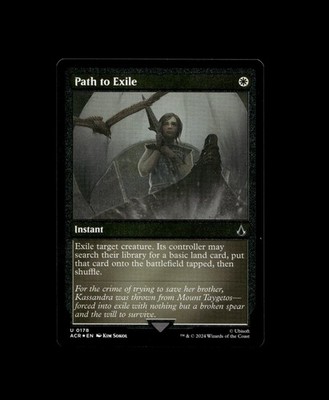 Path to Exile (Foil Etched) Universes Beyond: Assassin's Creed