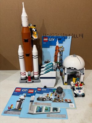 Lego City !! Space 60351 Rocket Launch Centre 99.9% Used !! Astronaut Manual