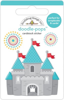 Doodlebug Doodle-Pops 3D Stickers-Adventure Awaits DP7306