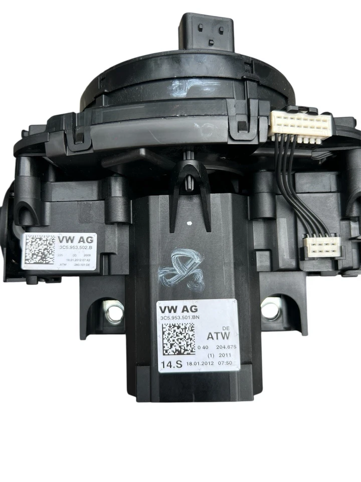 VW PASSAT CC B7 2010-14 STEARING SQUIB SLIP RING 5K0953569BA & INDICATOR STALK - Image 4 of 4