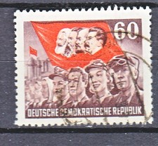352  TOP gestempelt    70. Todestag Karl Marx    60 Pf.