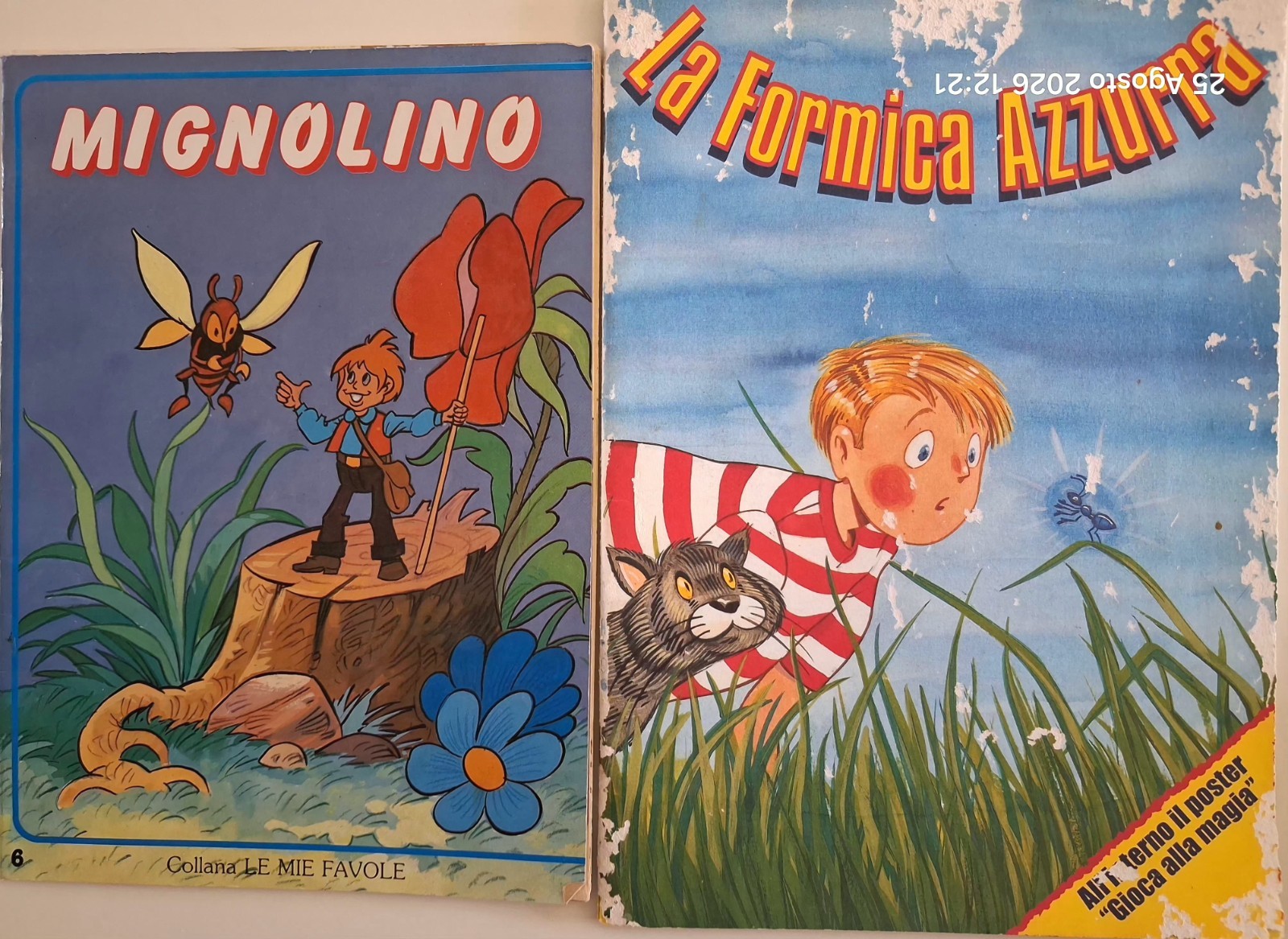 Tre Albi da colorare bambini. Colorlandia, Mignolino & formica azzurra. 1990.Ita