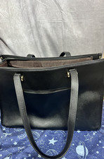 LOVEVOOK Laptop Tote Bag for Women 15.6 Inch Waterproof PU Leather Computer Bag