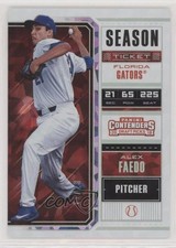 2018 Panini Contenders Draft Picks Cracked Ice 11/23 Alex Faedo #3 0c6