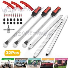 32Pcs Tyre Lever Tool Set Tyre Lever Spoons Motor Bike Car Tire Changer Tool Kit