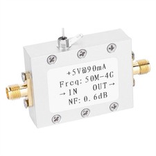 A1pc Low Noise Amplifier LNA 50M-4GHz NF=0.6dB RF FM HF VHF / UHF Ham Radio