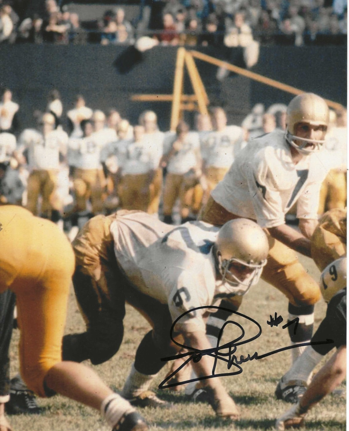 Joe Theismann Autographed Signed Notre Dame Fighting Irish 8x10 photo - w/COA 