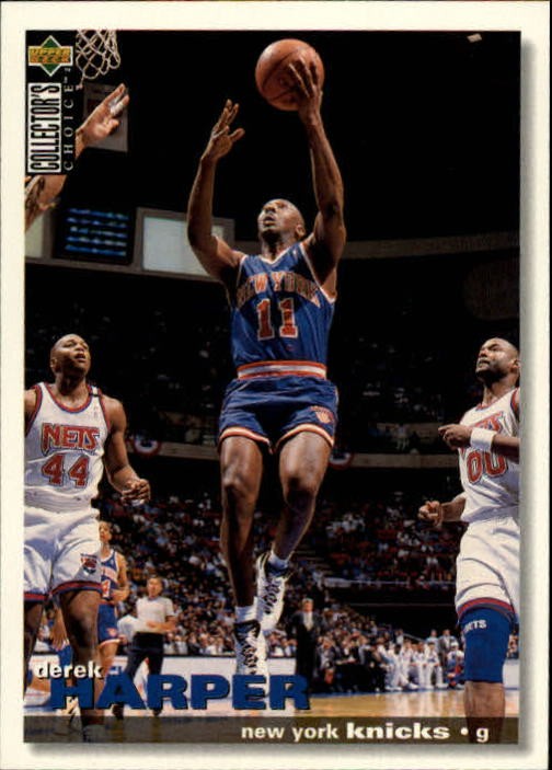 1995-96 Collector's Choice #14 Derek Harper - BSK
