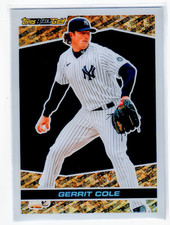 2021 Topps Chrome Update Topps Black Gold #BGC11 Gerrit Cole