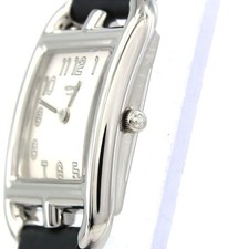 Authentic Hermes Cape Cod CC1.210 Stainless Steel Quartz #270-004-235-9583 3