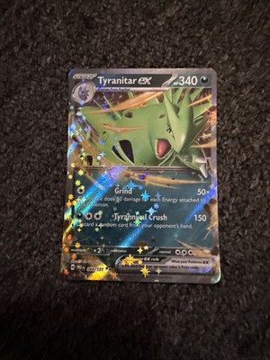 Tyranitar Ex 64/131 Pokémon TCG S&V Prismatic Evolutions Double Rare Holo NM