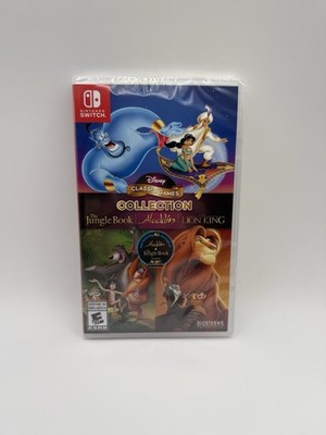 Disney Classic Games Collection Aladdin, Jungle Book, Lion King Nintendo Switch
