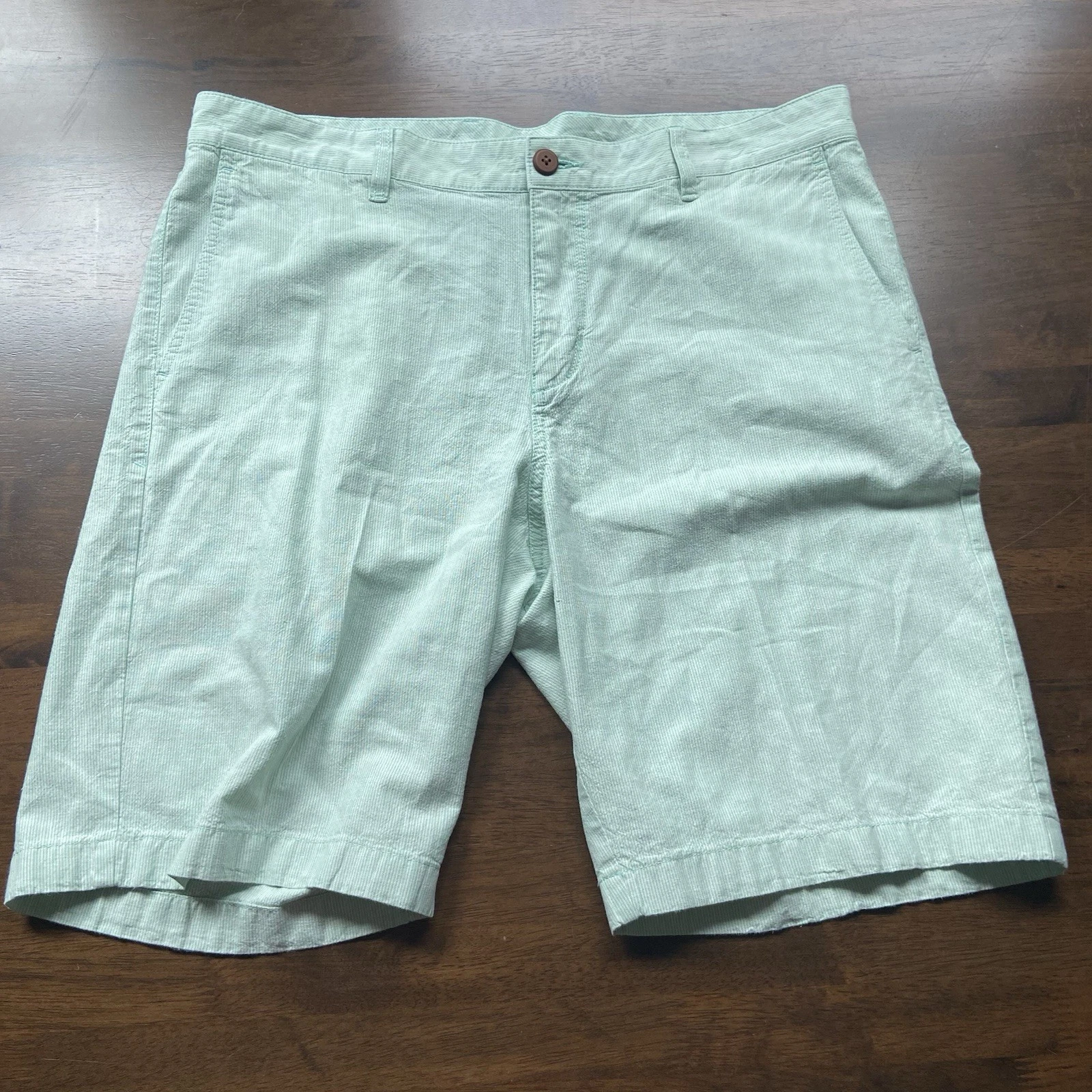 Tommy Bahama Shorts Mens 36 Green Striped Linen Cotton Blend Casual Summer Beach
Opens in a new wind