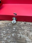 Pinkerton Metal Cash Box With Lock Key Handle And Money Tray — photo 10