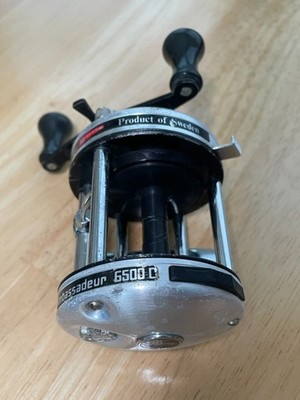 VINTAGE ABU GARCIA AMBASSADEUR 6500-C BAITCASTING LEVELWIND REEL w/ Box |  eBay