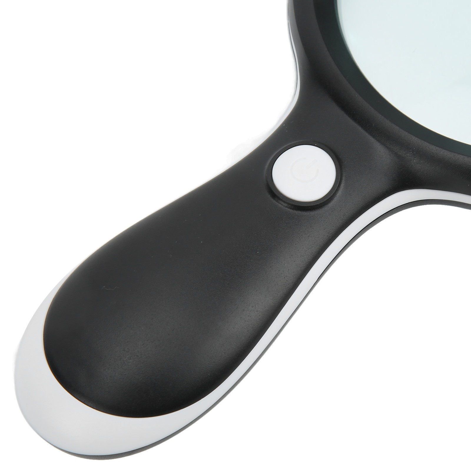 LED Magnifying Glass ABS Handheld Illuminated Reading Magnifier For Stamps Map