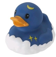Infantino Night Cloud Celestial Moon Stars 2.5" Rubber Duck NWT